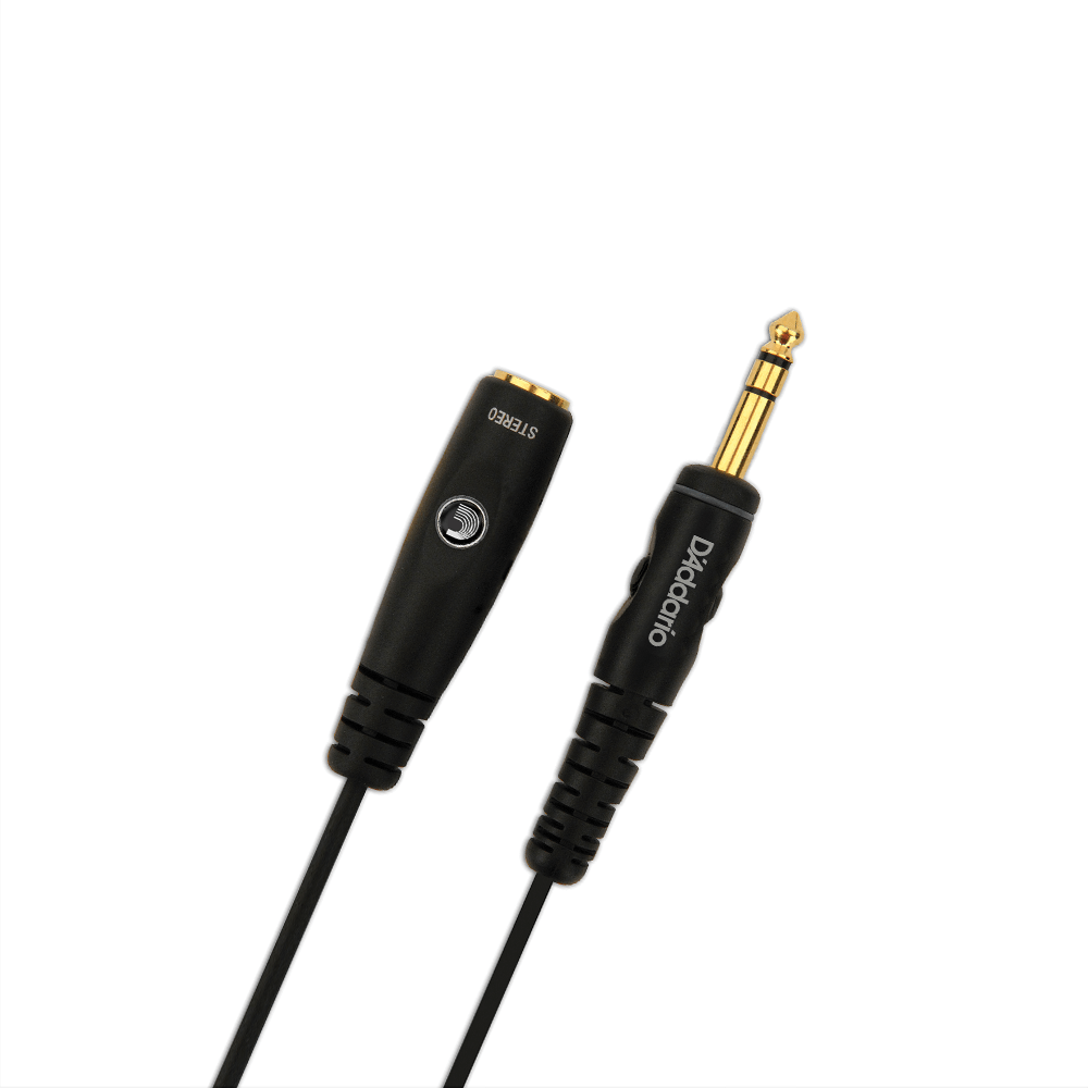 D'Addario Headphone Extension Cables, 10 feet