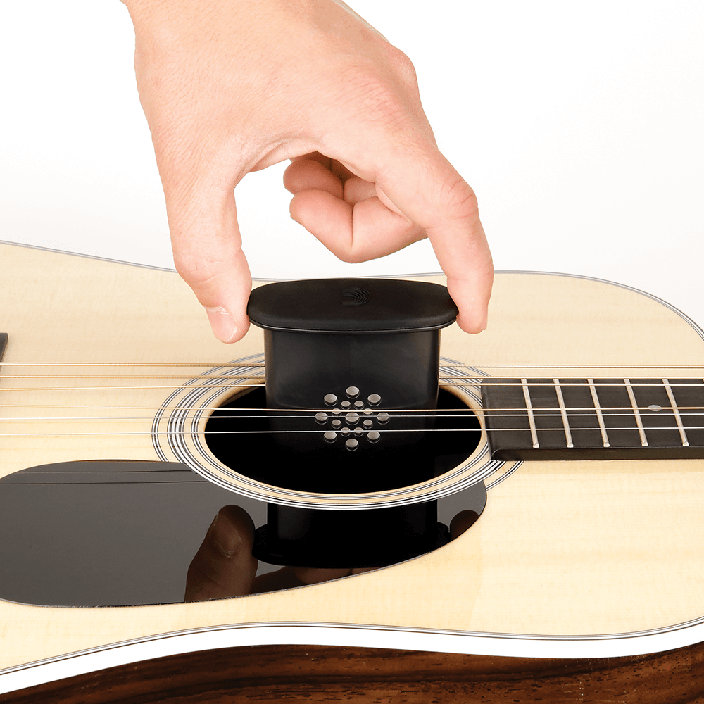 bjlongyi Guitar Humidifier,Protective Moisture Reservoir Anti-drying for Acoustic Guitar Black