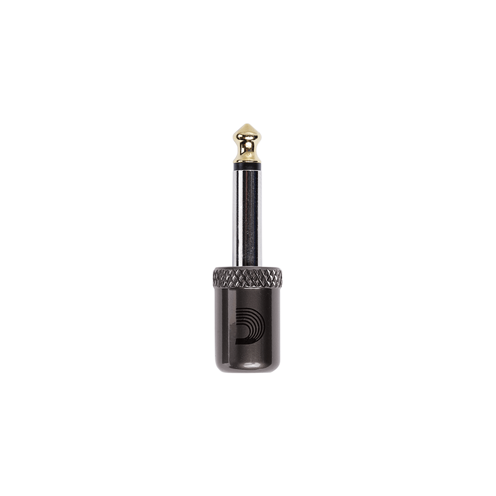 D'Addario Solderless 1/4" Straight Plug, 2-Pack