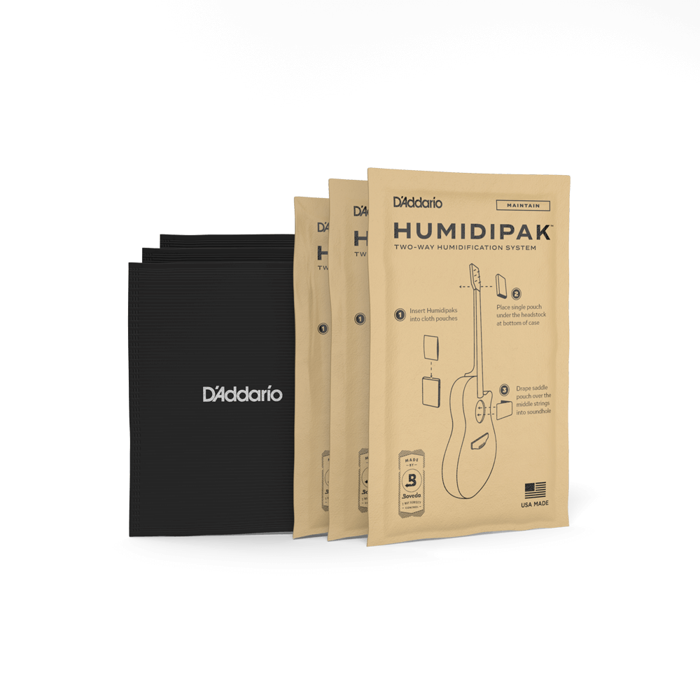 D'Addario Humidipak Automatic Humidity Control System (for guitar)