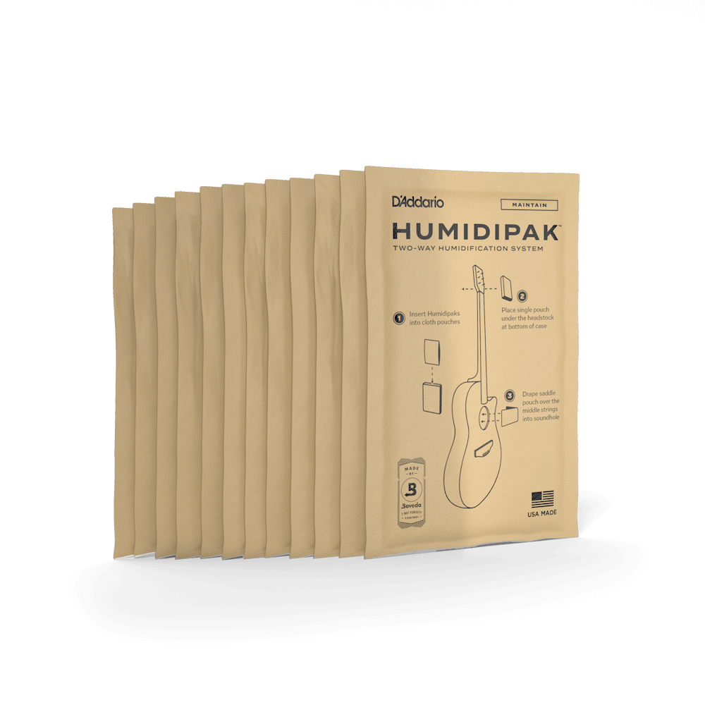 D'Addario Humidipak Maintain, Replacement 12-Pack