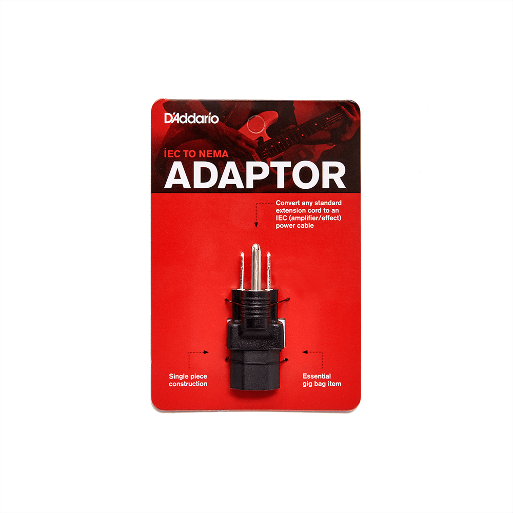D'Addario IEC-NEMA Plug Adapter (North America)