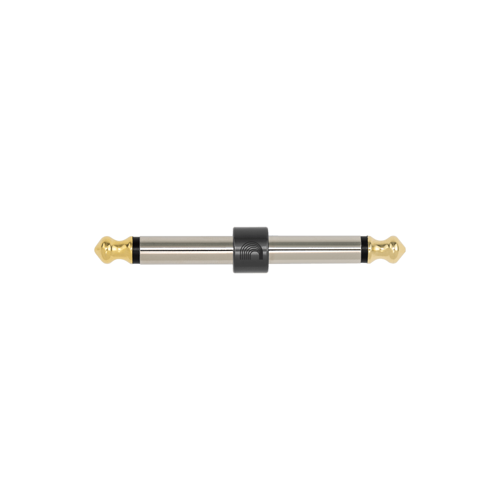 D'Addario 1/4 Inch Male Mono Inline Adaptor