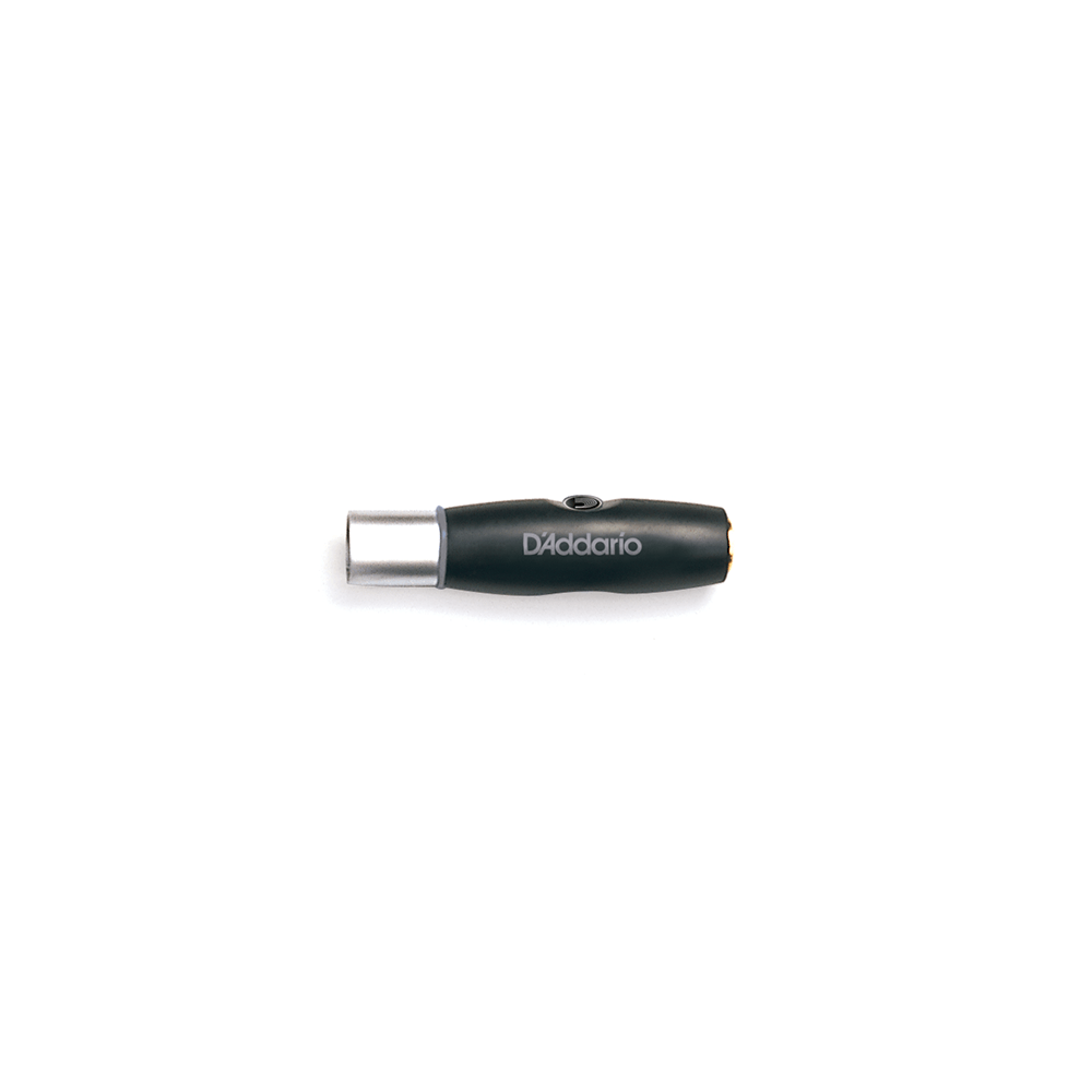 D'Addario XLR Male to 1/4 Inch Female Balanced Adaptor