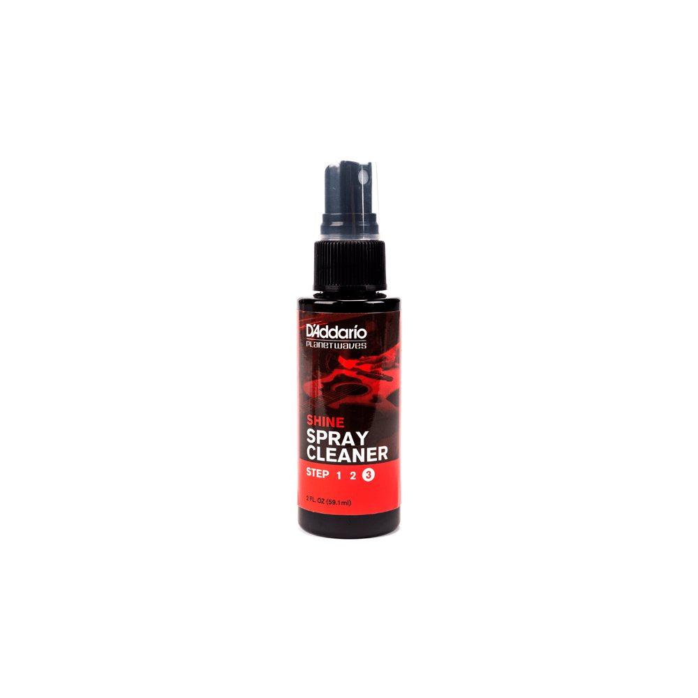 D'Addario Shine Instant Spray Cleaner 1oz.,