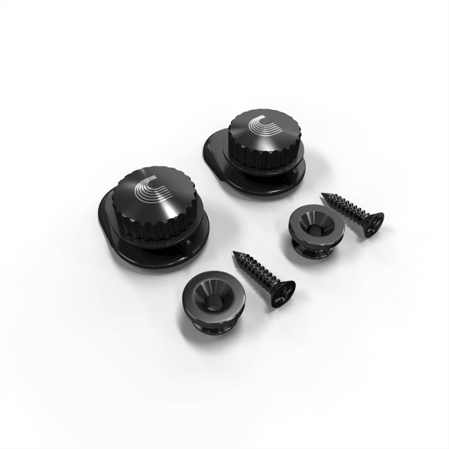 D&#39;Addario Universal Strap Lock System, Black