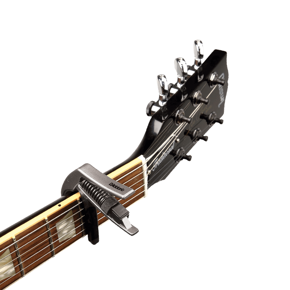 D'Addario Artist Capo, Silver Finish