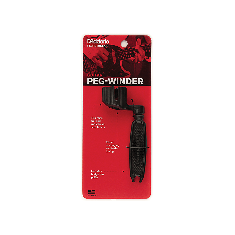D'Addario Ergonomic Guitar Peg Winder