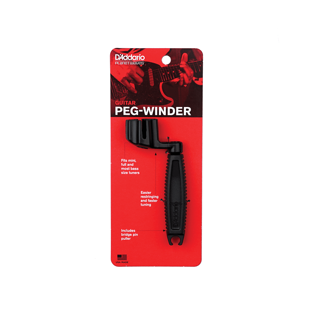 D'Addario Ergonomic Guitar Peg Winder