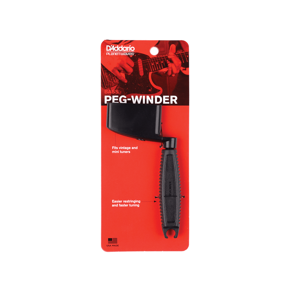 D'Addario Ergonomic Bass Guitar Peg Winder