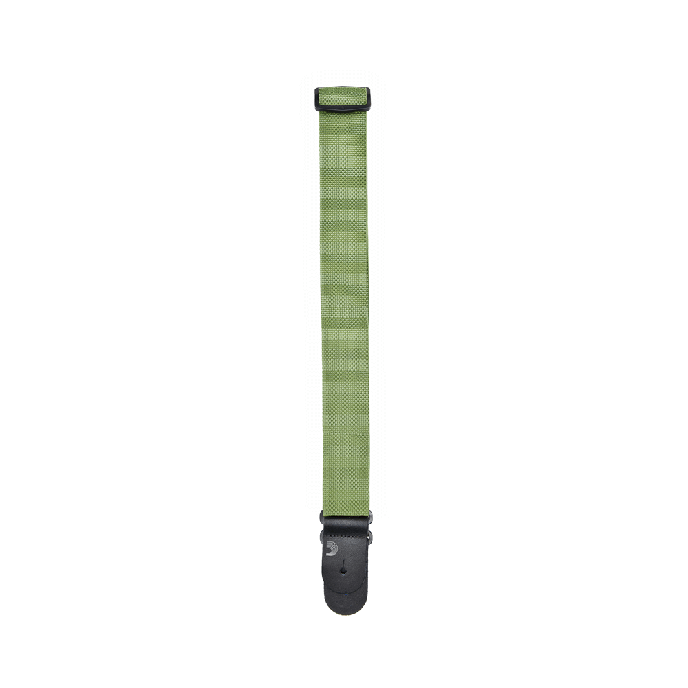 D'Addario Polypropylene Guitar Strap, Green
