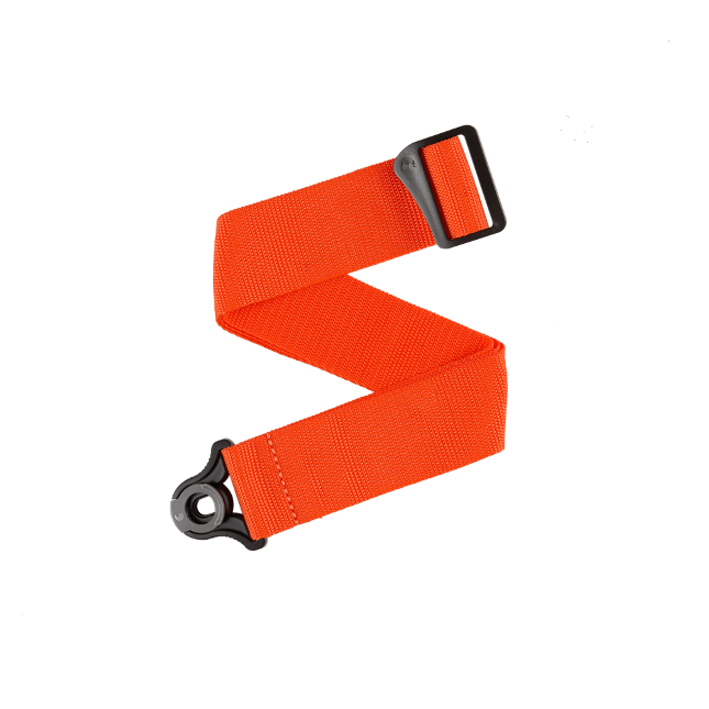 D&#39;Addario Auto Lock Guitar Strap, Orange