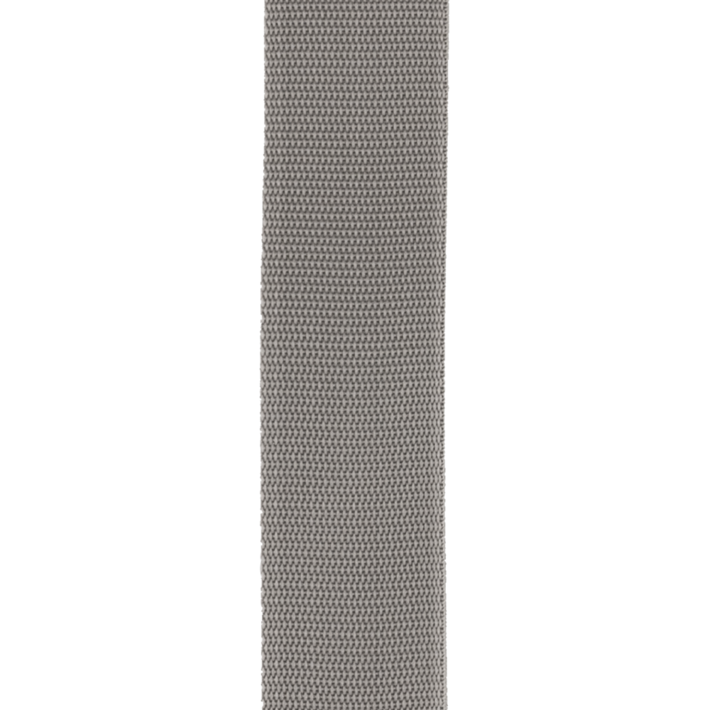 D'Addario Auto Lock Polypro Guitar Strap, Silver