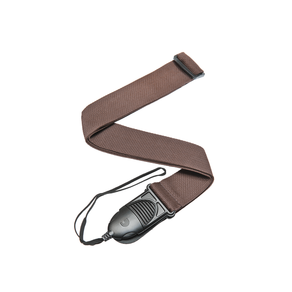 D'Addario Acoustic Quick Release Guitar Strap, Brown
