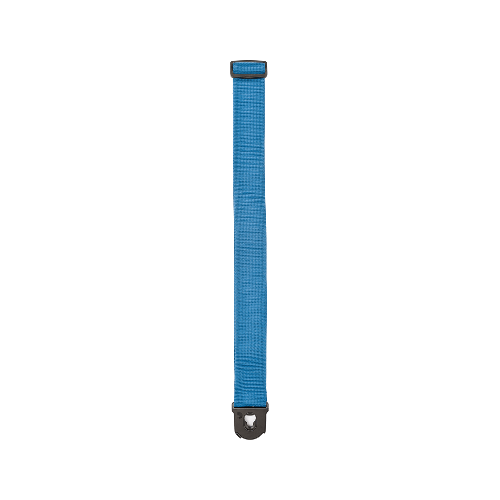 D'Addario Planet Lock Guitar Strap, Polypropylene, Blue