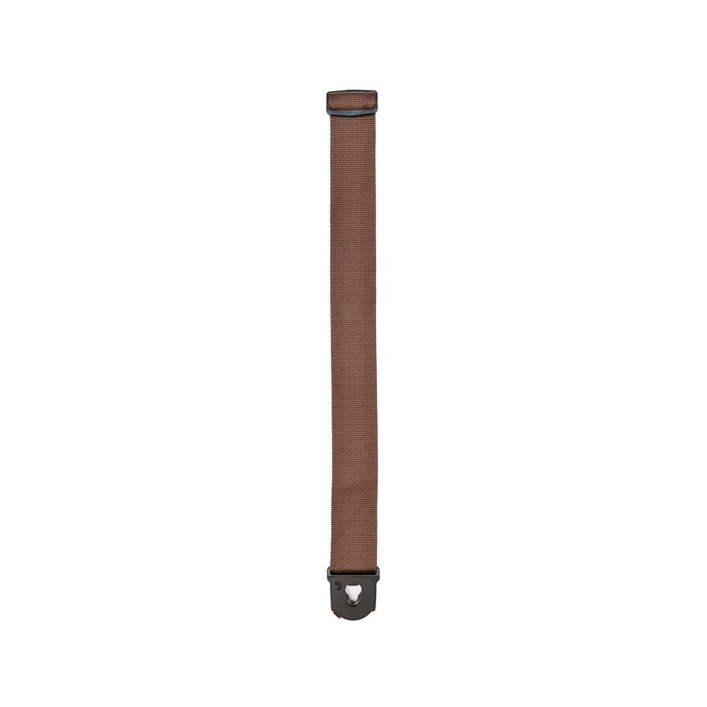 D'Addario Planet Lock Guitar Strap, Polypropylene, Brown