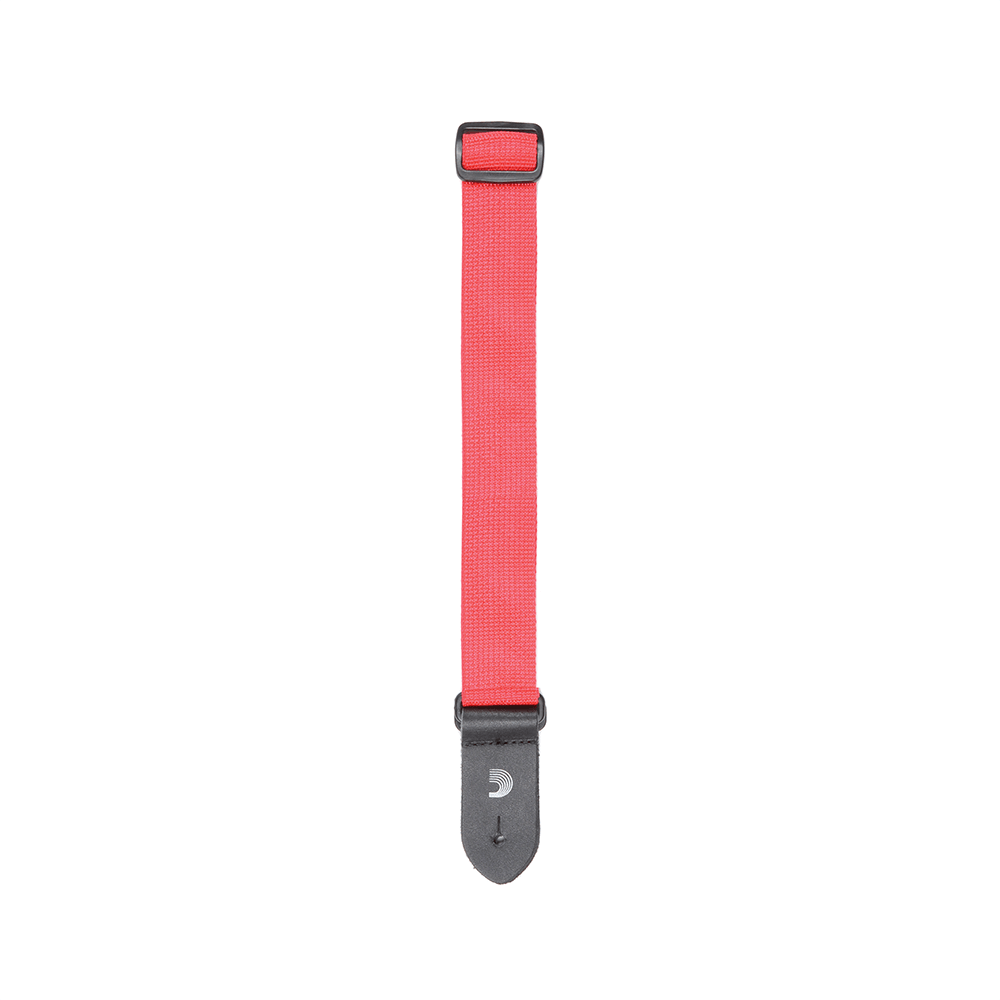 D'Addario Polypropylene Ukulele Strap, Red