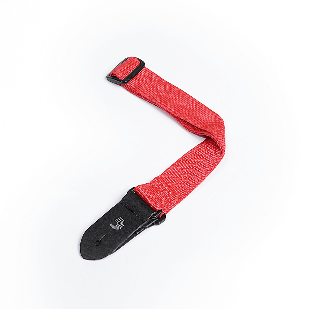 D'Addario Polypropylene Ukulele Strap, Red
