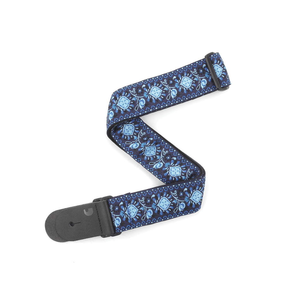 D'Addario Woven Guitar Strap, Monterey 2, Blue