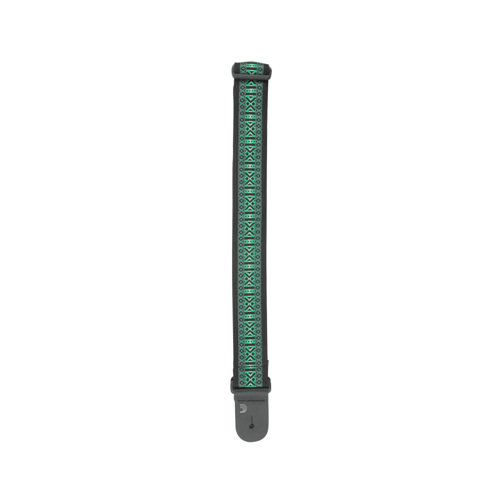 D'Addario Guitar Strap, Monterey 3, Green