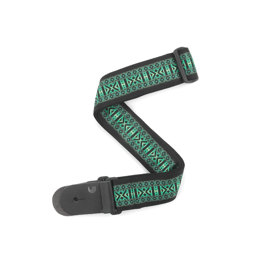 D'Addario Guitar Strap, Monterey 3, Green
