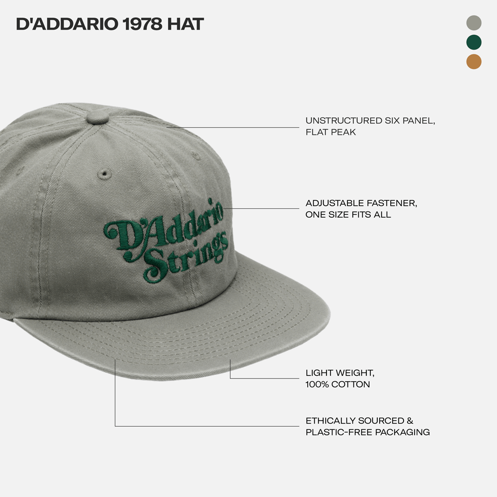 D'Addario 1978 Hat