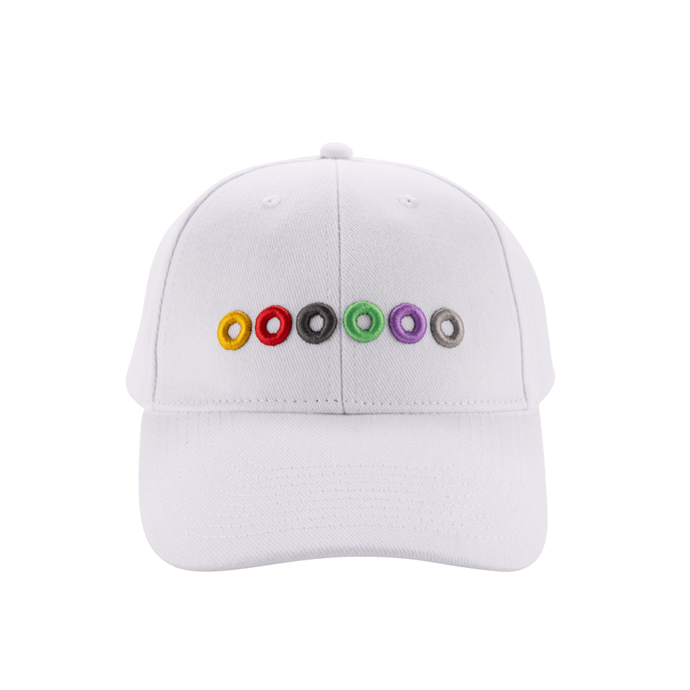 D'Addario Ball Ends Hat, White