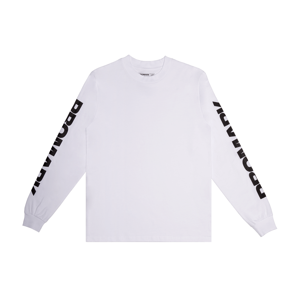 ProMark Long Sleeve Shirt, White, L