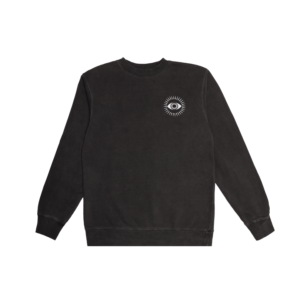 D'Addario All Seeing Eye Sweatshirt, Faded Black, M