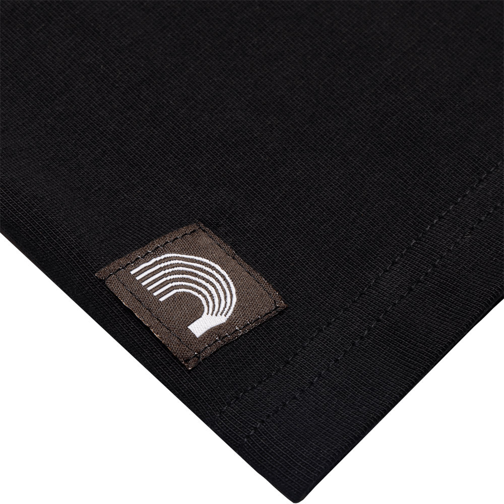 D'Addario Logo T-Shirt, Black, S