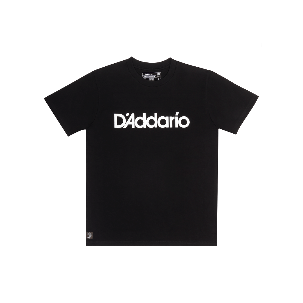D'Addario Logo T-Shirt, Black, 2XL