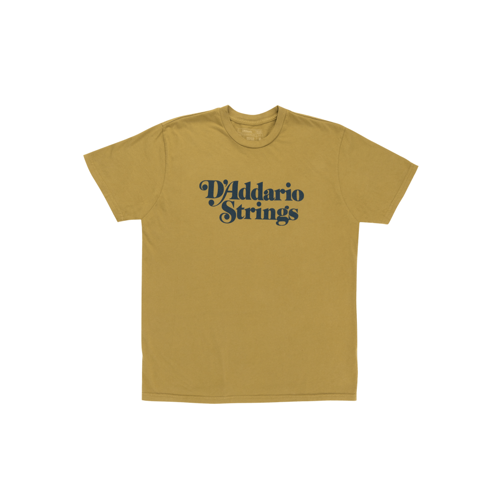 D'Addario 1978 Logo T-Shirt, Aged Bronze, L
