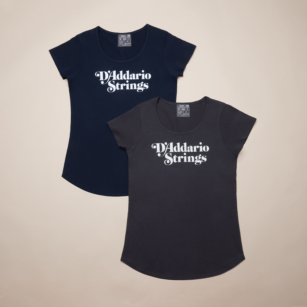 D'Addario Strings 1978 T-Shirt Navy L