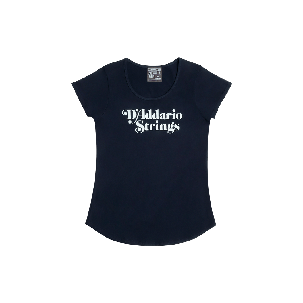 D'Addario Strings 1978 T-Shirt Navy L