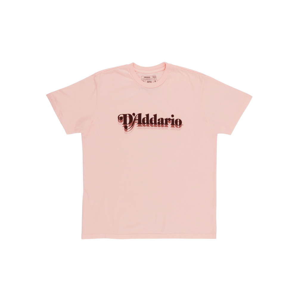 D'Addario Heritage T-Shirt, Desert Rose, L