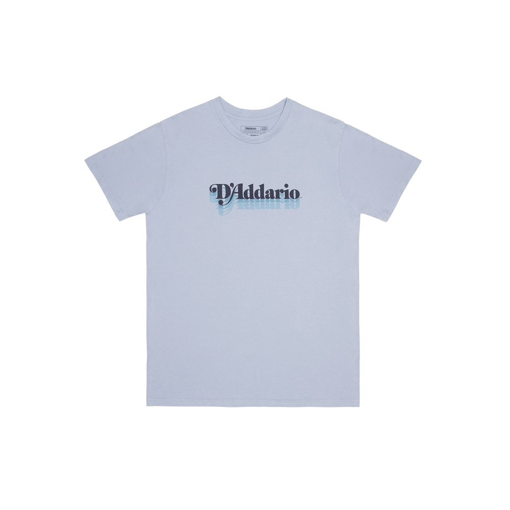 D'Addario Heritage T-Shirt, Celestial Blue, L