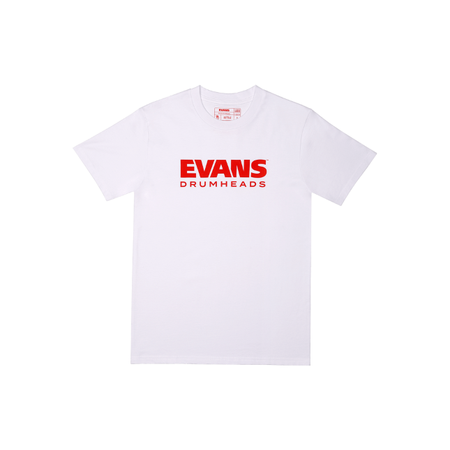 Evans Logo T-Shirts, White