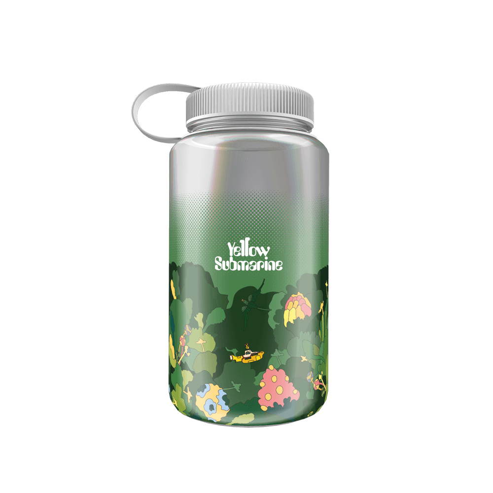 D'Addario Beatles Yellow Submarine Water Bottle, Pepperland Woods