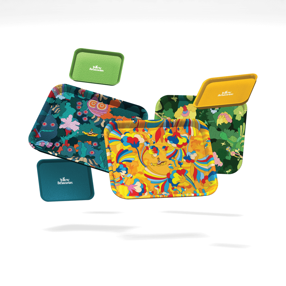 D'Addario Beatles Yellow Submarine Accessory Tray, Primrose Prairie