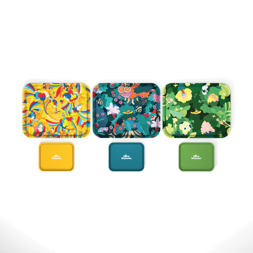 D'Addario Beatles Yellow Submarine Accessory Tray, Pepperland Woods