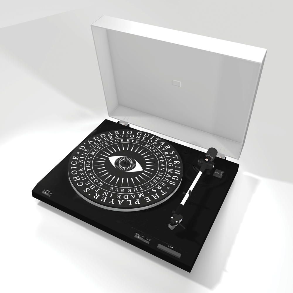 D’Addario All Seeing Eye Record Mat