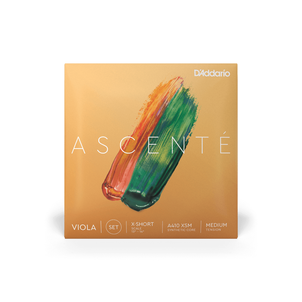 D'Addario Ascenté Viola D String, Extra-Short Scale, Medium Tension