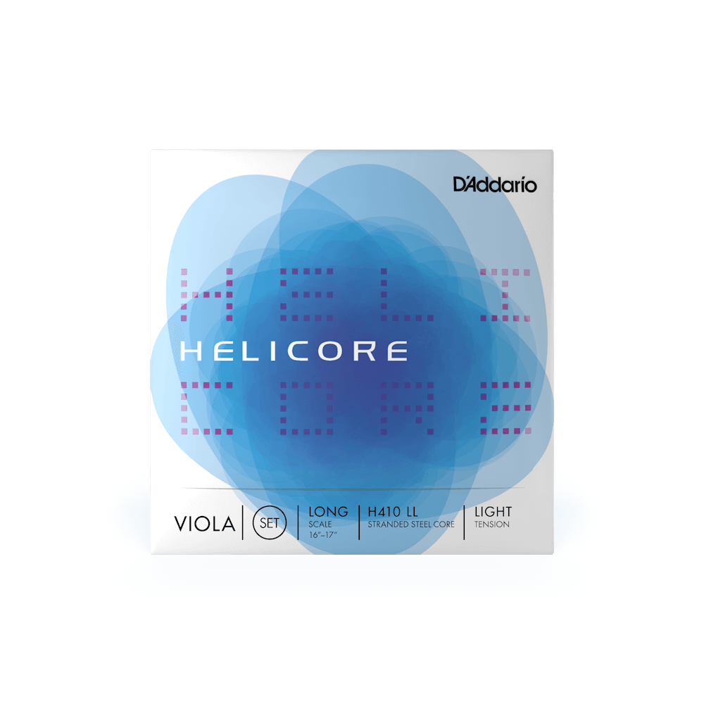 D'Addario Helicore Viola String Set, Long Scale, Light Tension