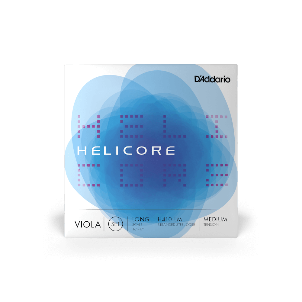 D'Addario Helicore Viola String Set, Long Scale, Medium Tension