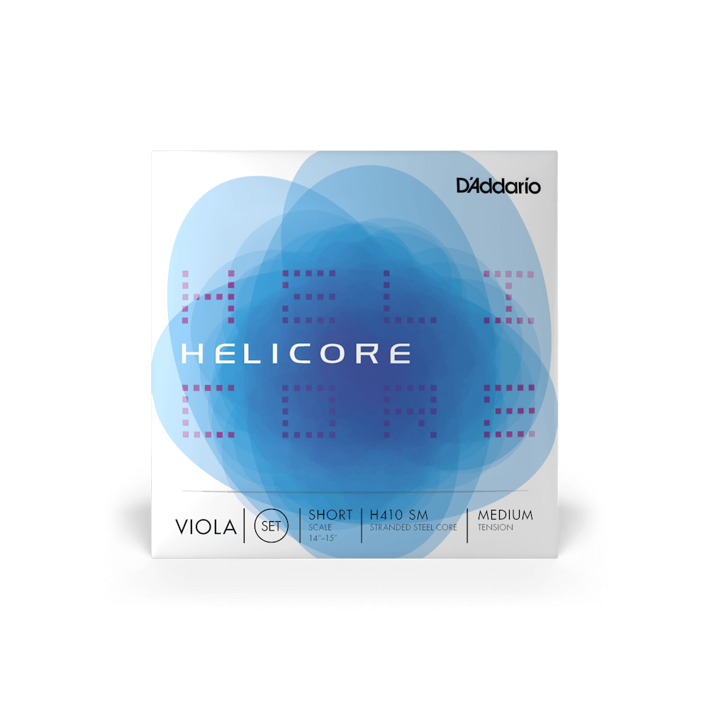 D'Addario Helicore Viola String Set, Short Scale, Medium Tension