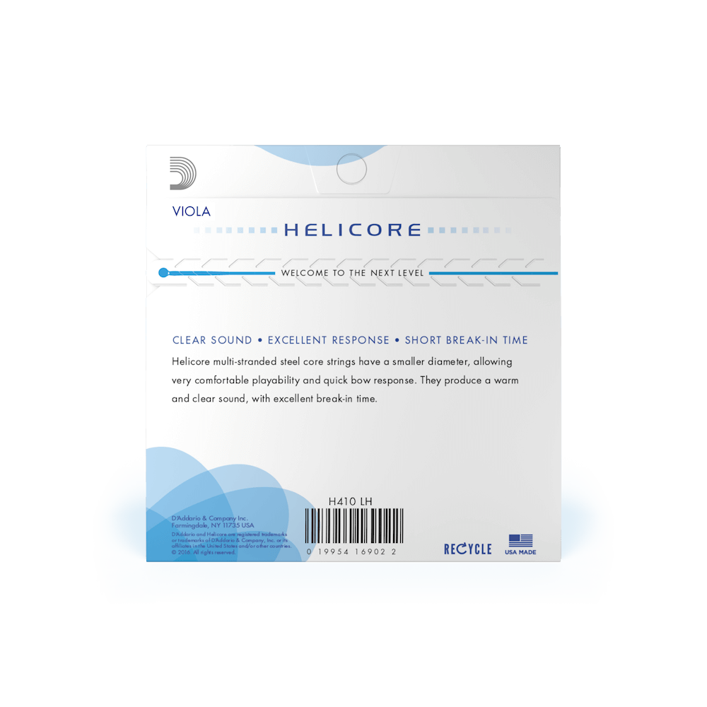 D'Addario Helicore Viola Single G String, Long Scale, Heavy Tension