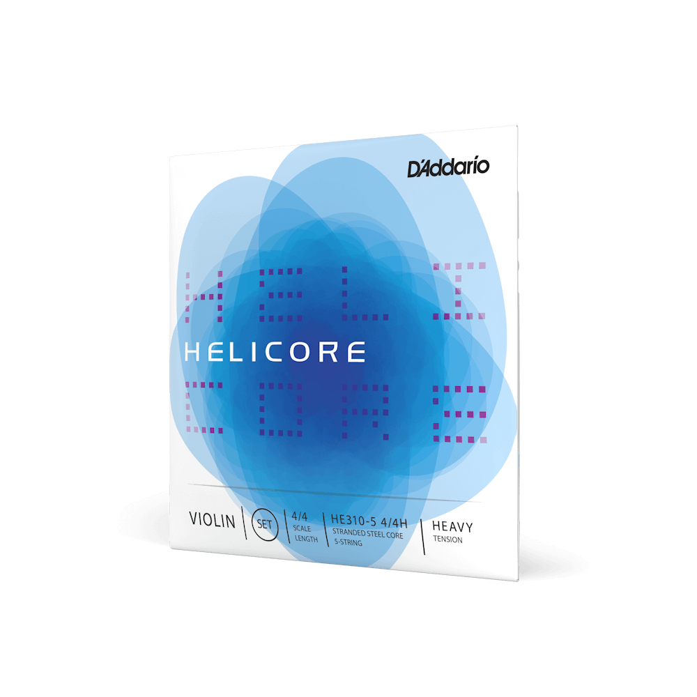 Helicore Violin String Set 4 4 Scale Heavy Tension