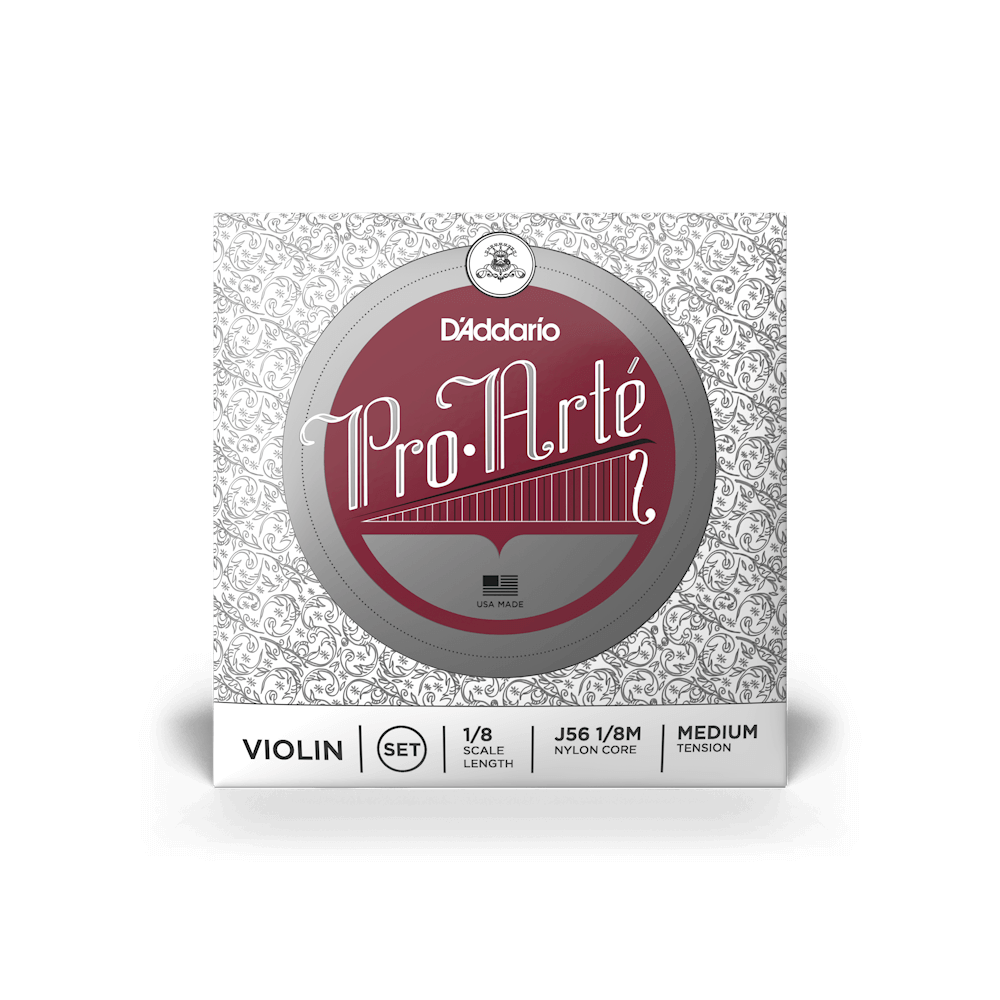 D'Addario Pro-Arte Violin Single E String, 1/8 Scale, Medium Tension
