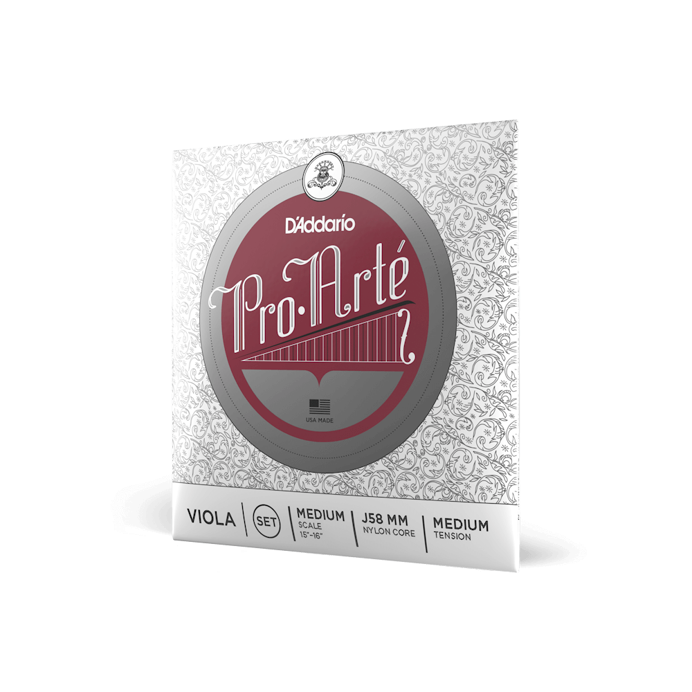 D'Addario Pro-Arte Viola String Set, Medium Scale, Medium Tension