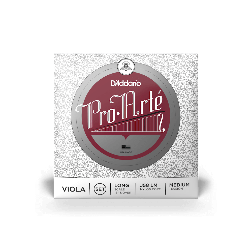 D'Addario Pro-Arte Viola Single A String, Long Scale, Medium Tension